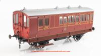 7P-020-581L Dapol Stroudley 4 Wheel Gas Lit Brake 3rd Brown